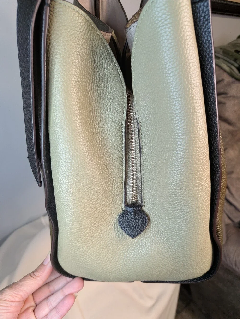 Kate Spade Knott Large Leather Colorblock Satchel